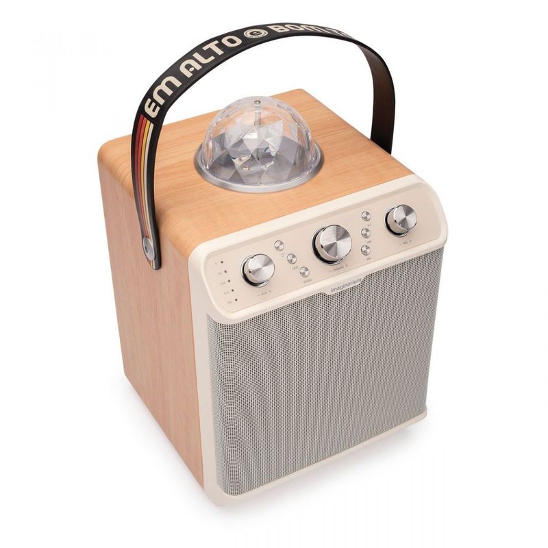 Karaoke Portatil 2 Mic Alto e Bom Tom