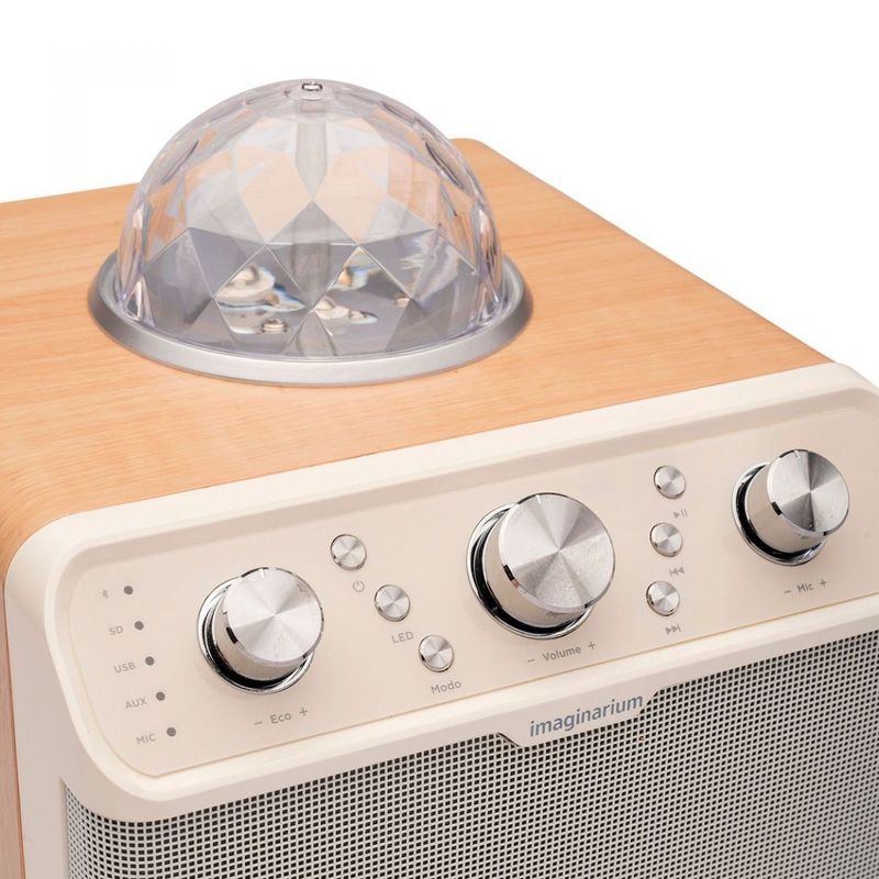 Karaoke Portatil 2 Mic Alto e Bom Tom