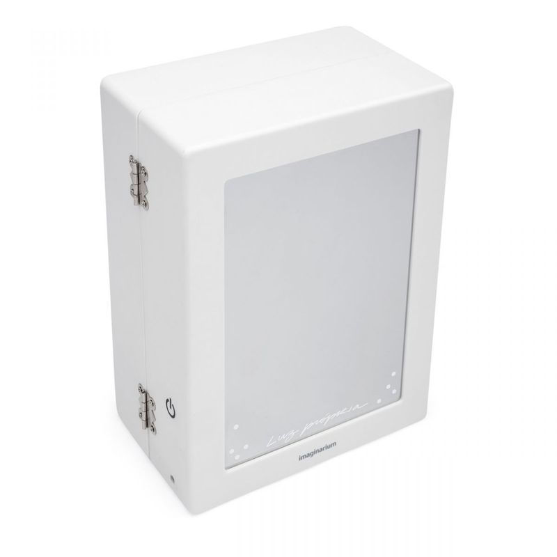 Espelho Porta Bijoux e Foto Luz Propria