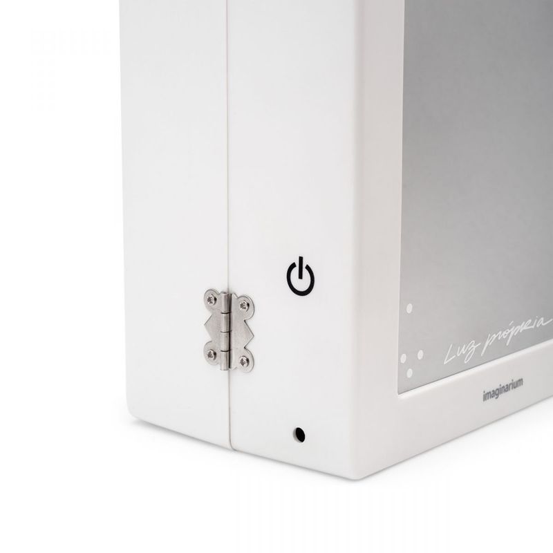 Espelho Porta Bijoux e Foto Luz Propria