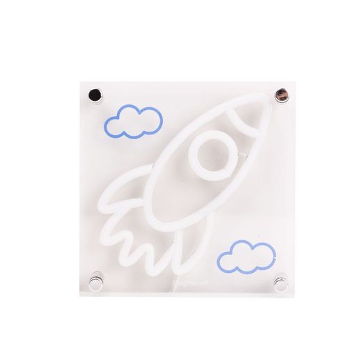 Luminária Acrílico Foguete