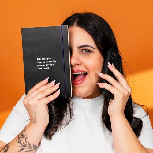 Caderno Amarguinhos Opinião For Pizza