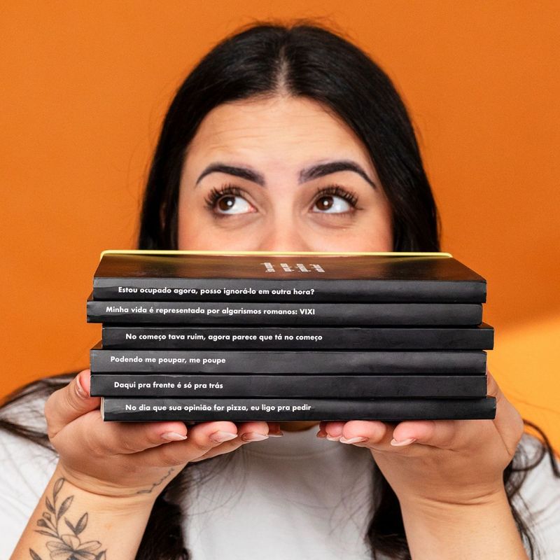 Caderno Amarguinhos Opinião For Pizza