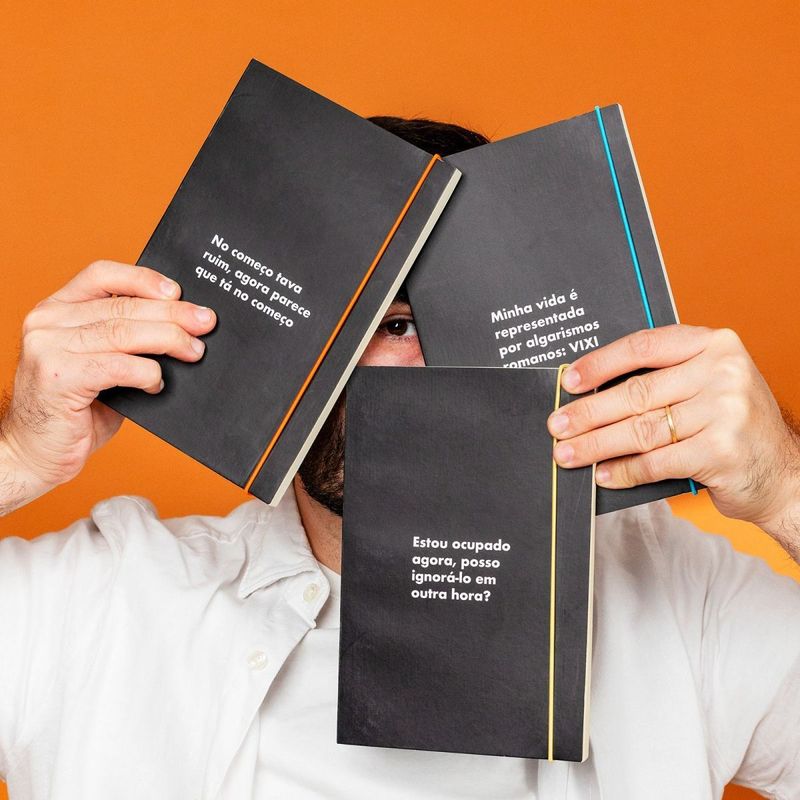 Caderno Amarguinhos Opinião For Pizza