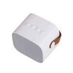 Mini Karaoke e Microfone Branco