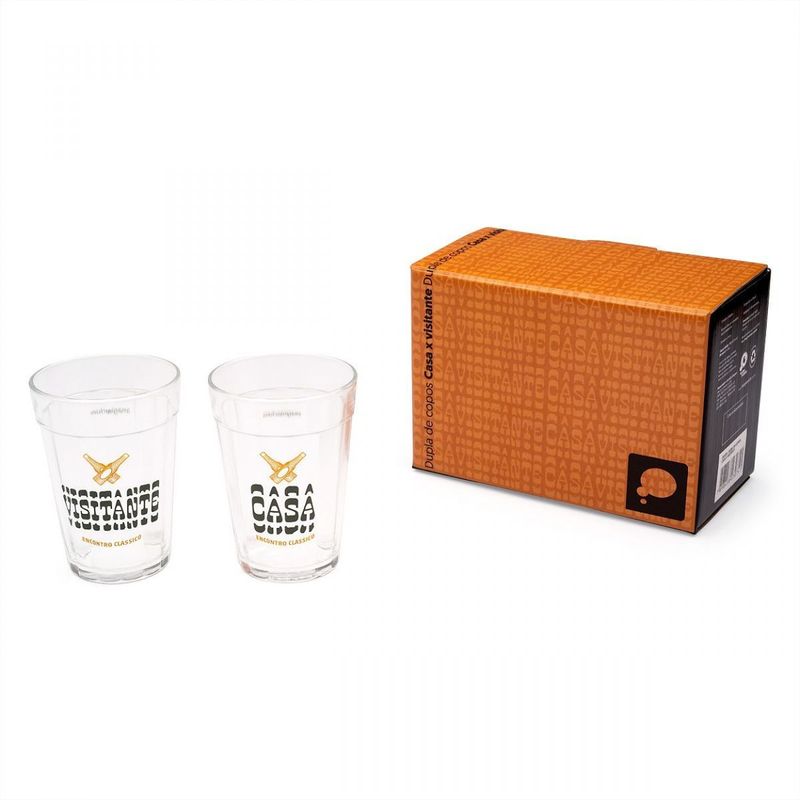 Dupla de Copos Casa x Visitante