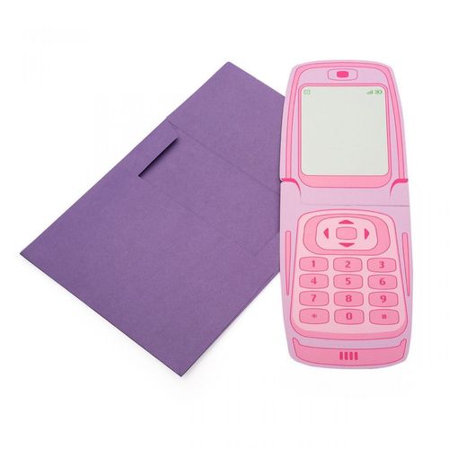 Cartão Amizade Y2K Celular SMS