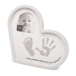 Porta-Retrato Bebê Carimbo No Coração