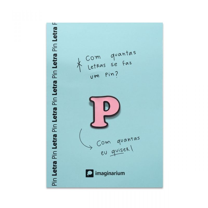 Pin Letra P