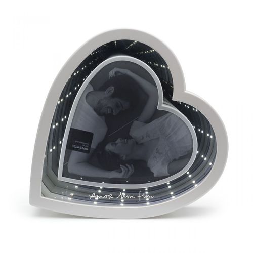 Porta-Retrato Led Infinito Amor