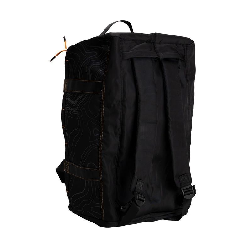 Bolsa Mochila Academia Preta e Laranja