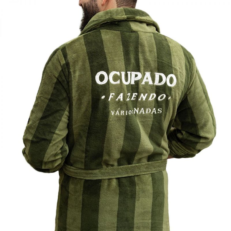 Roupão Verde Militar Vários Nadas