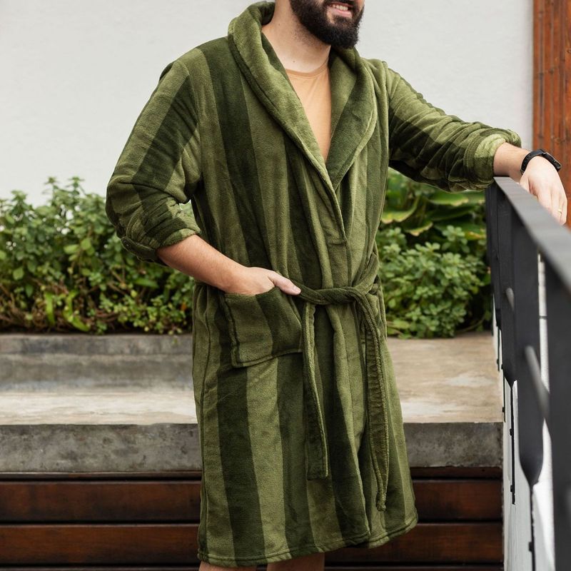 Roupão Verde Militar Vários Nadas