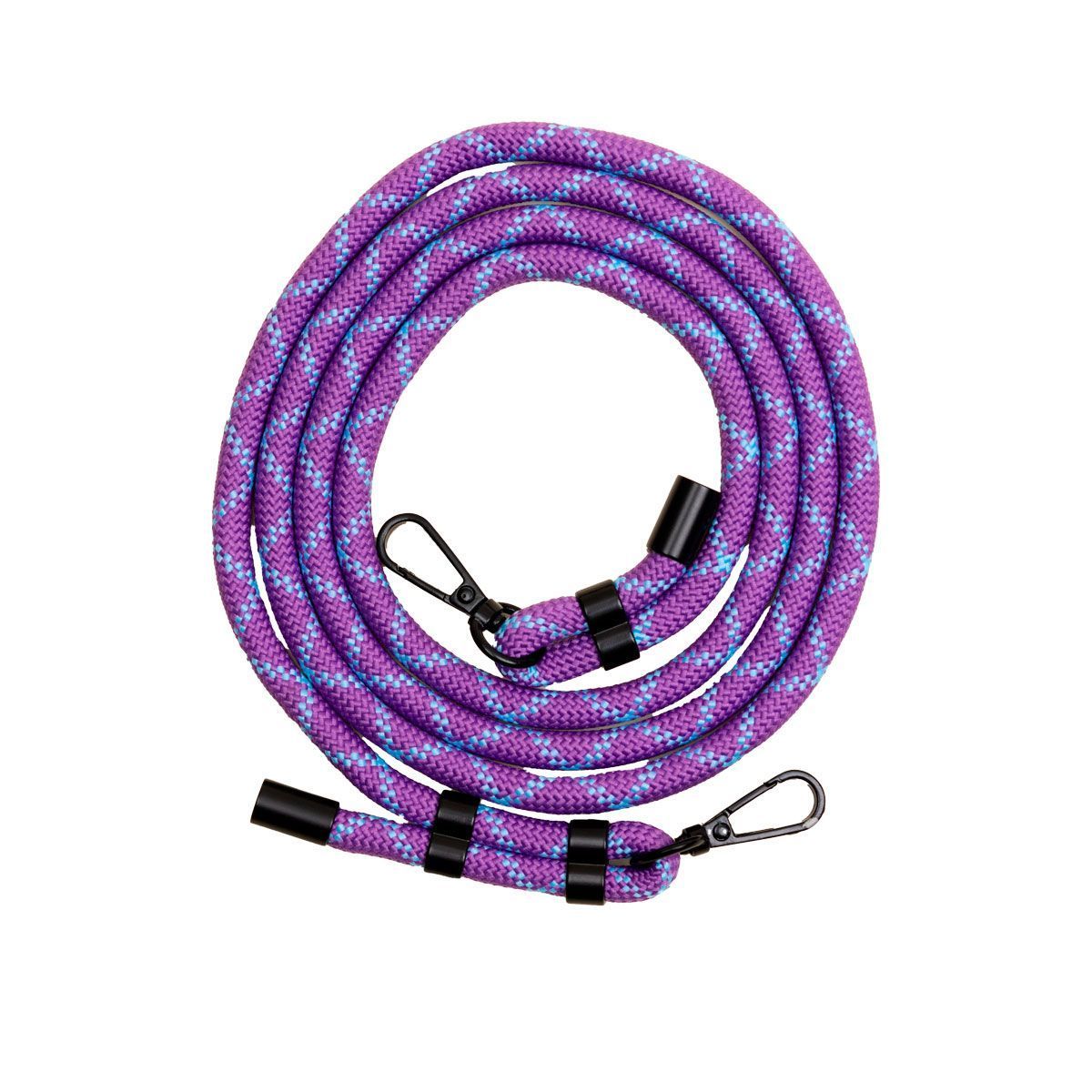 Encontraproduto.com.br - Cordinha Roxa e Azul Mandm