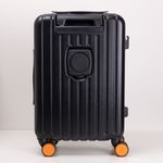 Mala de Viagem Preta Com Adesivos