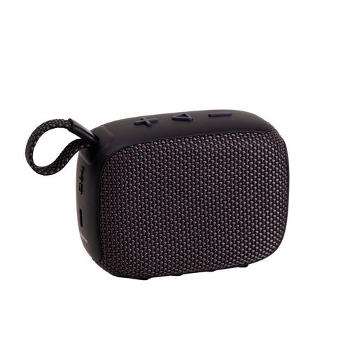 Caixa de Som Portátil Com Alça Preta