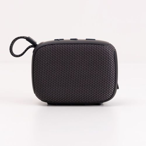 Caixa de Som Portátil Com Alça Preta