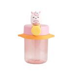 Garrafa Plástica com Alça Unicórnio