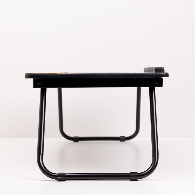 Bandeja Laptop Dobrável Cortiça Preta