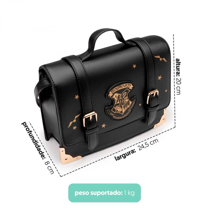 Bolsa Harry Potter Brasão de Hogwarts