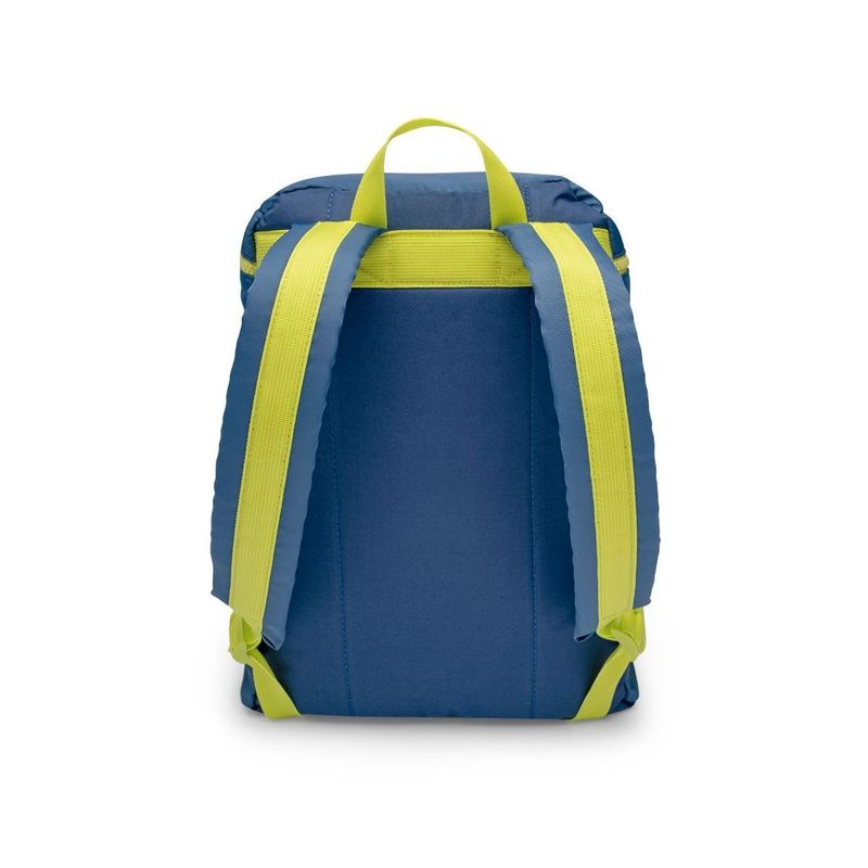 Mochila Daily Azul e Neon