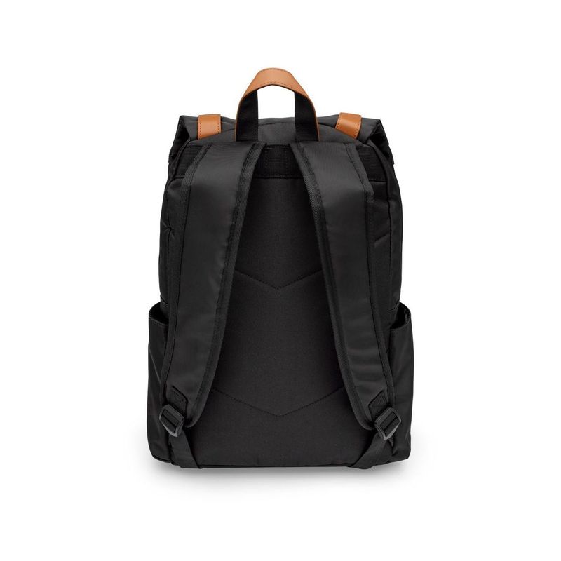 Mochila Laptop Todo Dia Preto e Caramelo