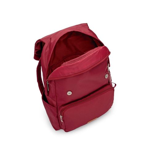 Mochila Laptop Todo Dia Bordô e Caramelo