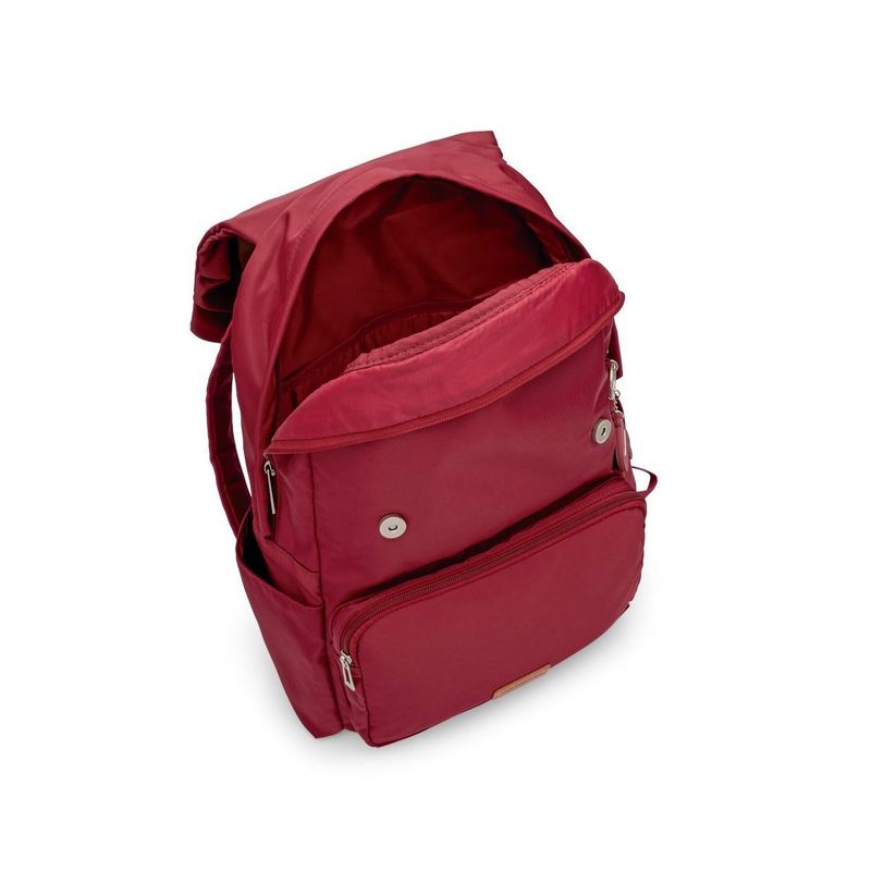 Mochila Laptop Todo Dia Bordô e Caramelo