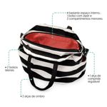 Bolsa Canvas Listrada