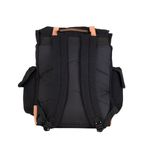 Mochila Laptop Canvas Cargo Preta