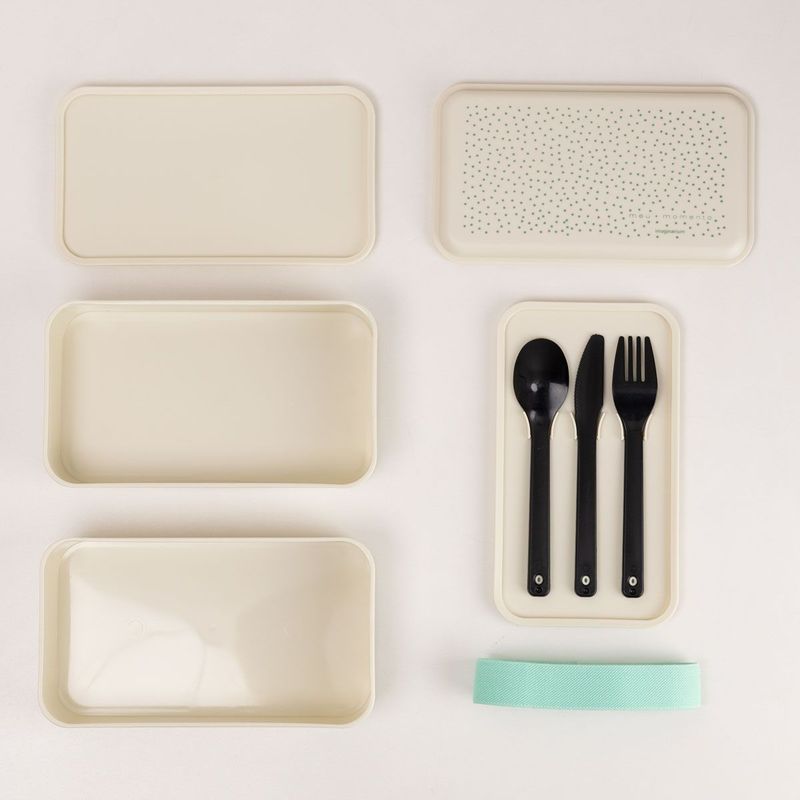 Marmita Com Talheres Poa Meu Momento