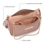 Bolsa 2 Em 1 Modular Bege