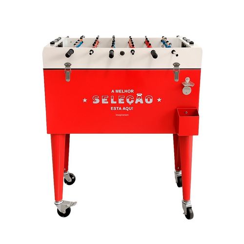 Carrinho Cooler Com Pebolim Seleção