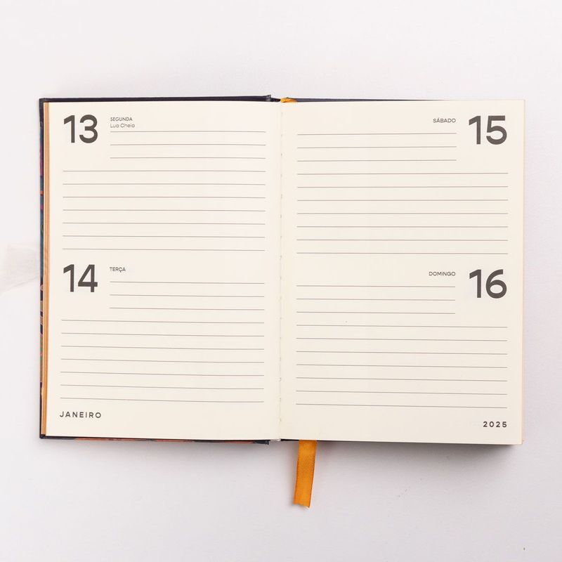 Agenda 2025 Estampa Beija-Flor