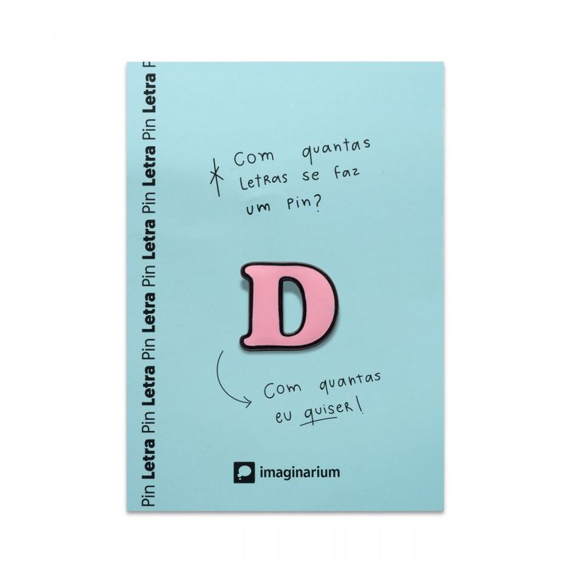 Pin Letra D