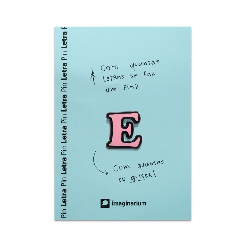 Pin Letra E