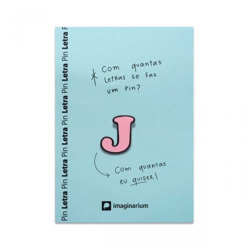 Pin Letra J