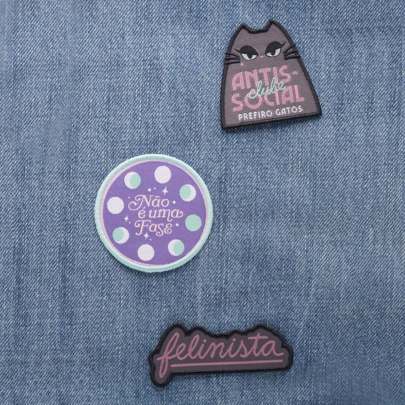 Cartela de Patches Gata Mística