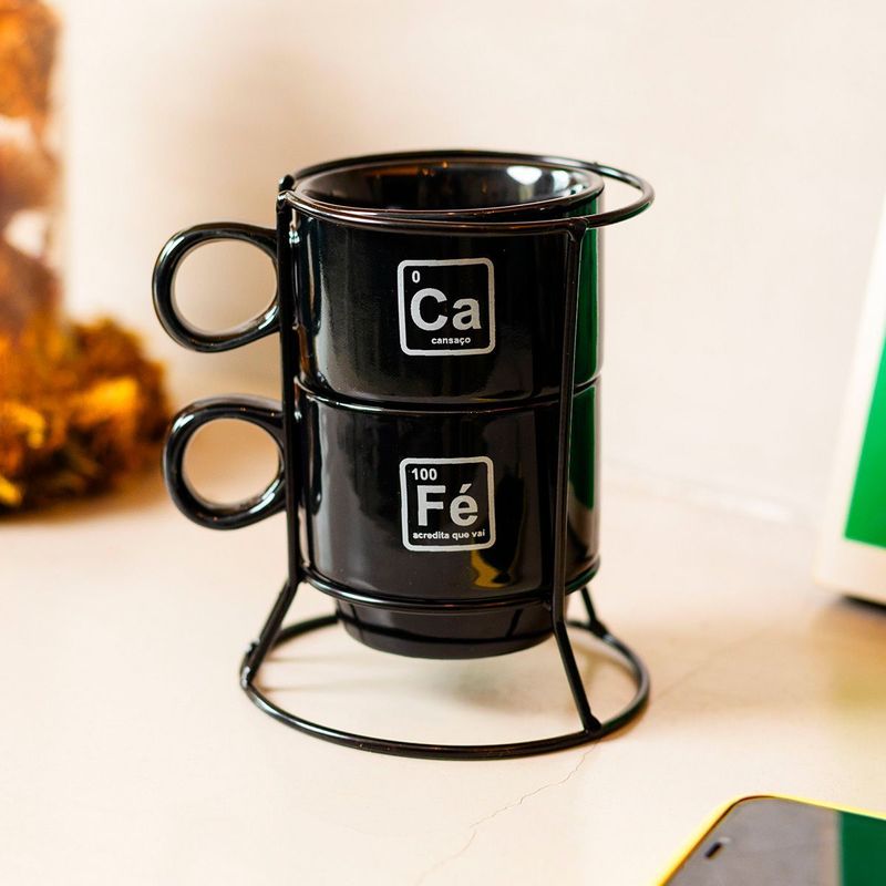 Dupla de Canecas Tabela Periódica