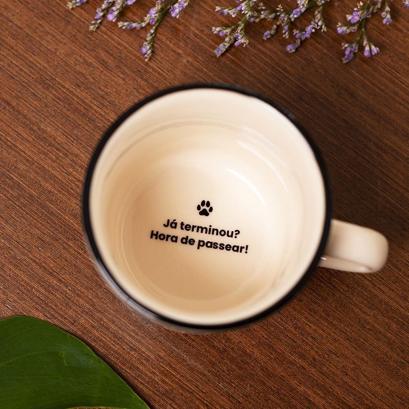 Caneca Cachorro Hora De Passear