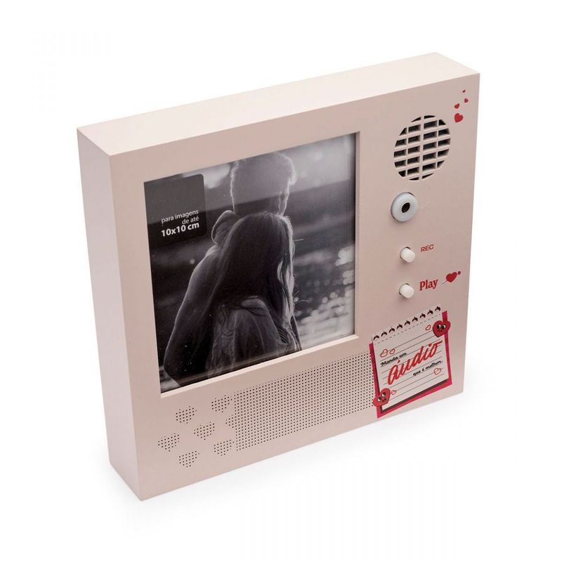 Porta-Retrato Gravador Manda um Áudio