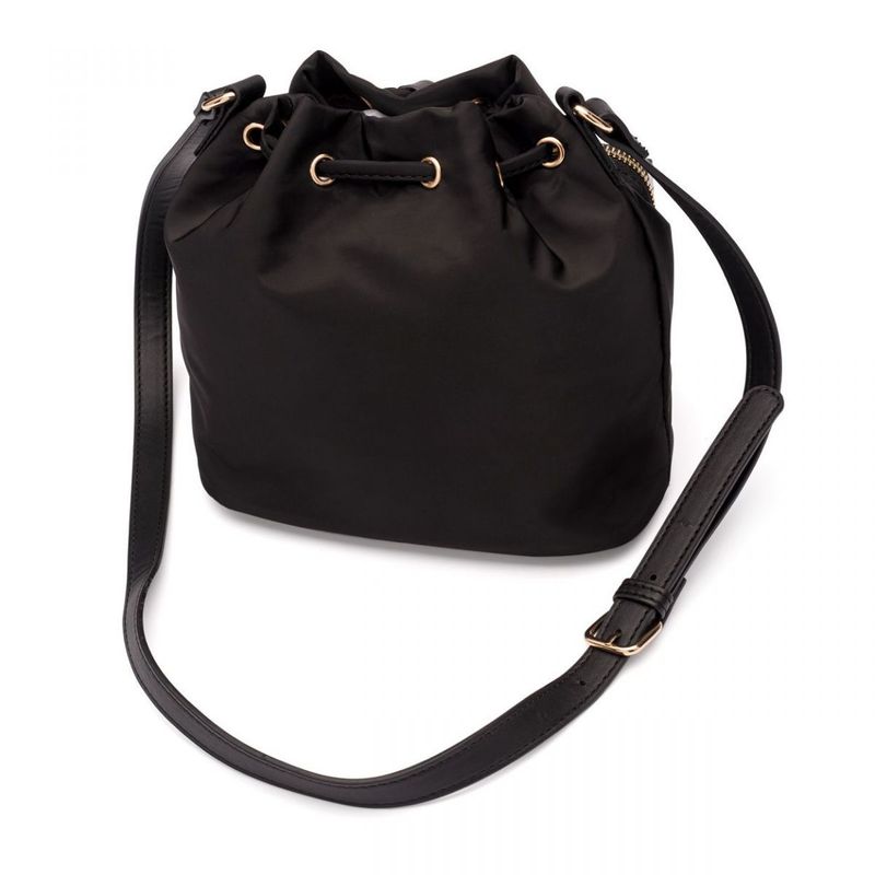 Bolsa Bucket Preta Corações