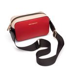 Bolsa Box Color Block Vermelha