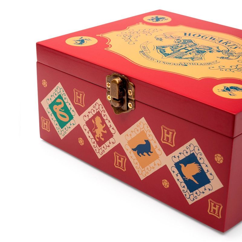 Caixa Organizadora Casas Hogwarts