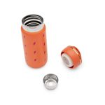 Garrafa Térmica Laranja e Rosa Raios