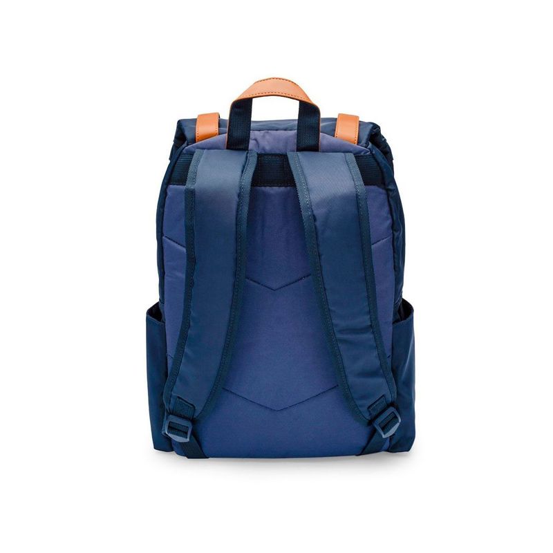 Mochila Laptop Todo Dia Marinho Caramelo
