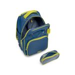 Mochila de Rodinha Bolso Removível Neon