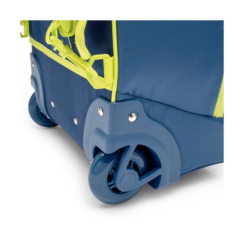 Mochila de Rodinha Bolso Removível Neon