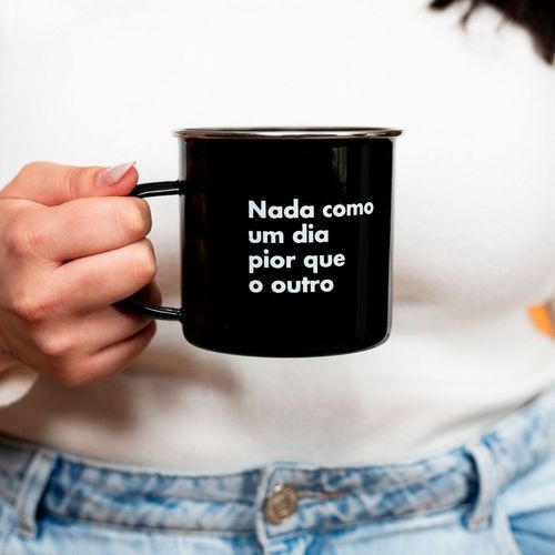 Caneca Amarguinhos Dia Pior Que O Outro