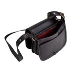 Bolsa Crossbody HP Hogwarts Preta